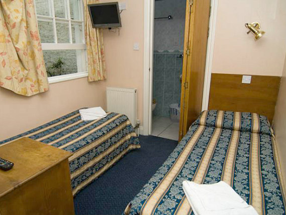 A typical twin room