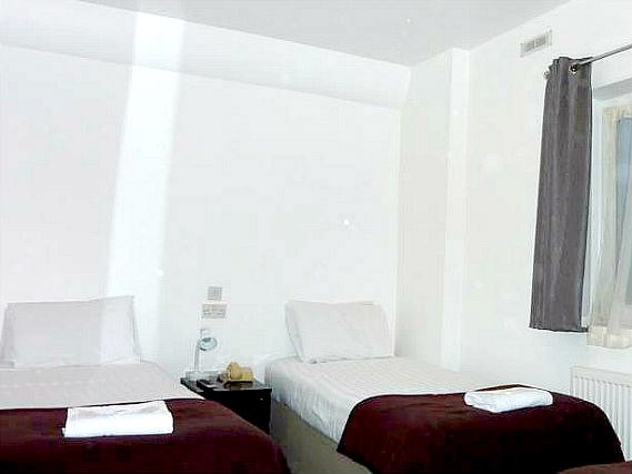 A twin is great for two guests