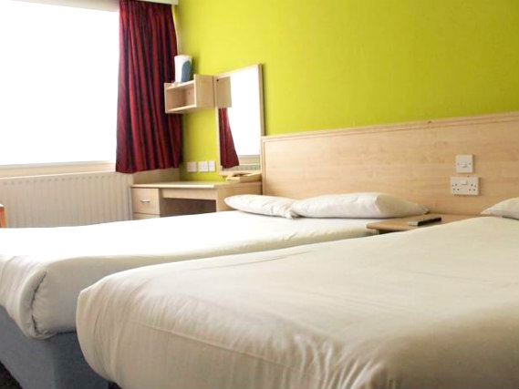 Quad rooms are spacious and ideal for sharing with friends and family