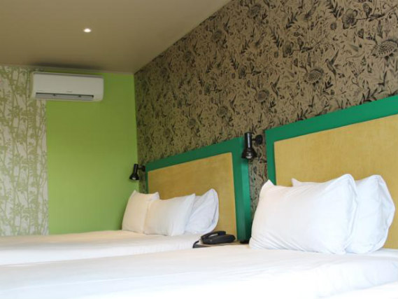 Triple rooms are great for friends and family sharing
