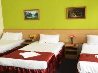 Triple rooms are spacious and ideal for sharing with friends and family