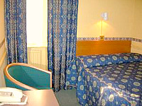 Single room at the hotel