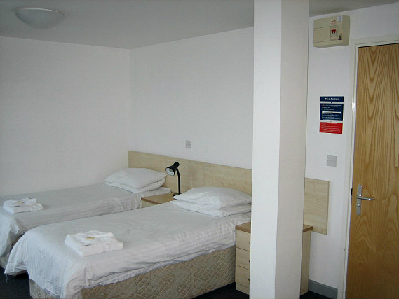 A typical twin room