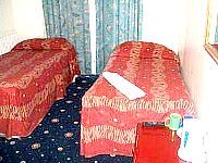 Twin room at Corbigoe Hotel