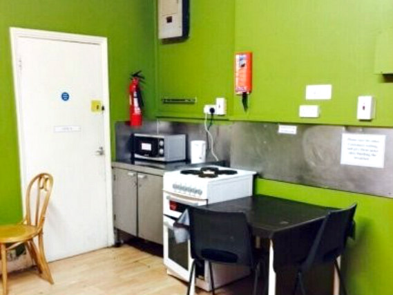 You can eat at Acacia Hostel London