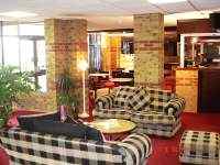 Relax in the cosy and modern Lounge at the Sleeping Beauty Hotel
