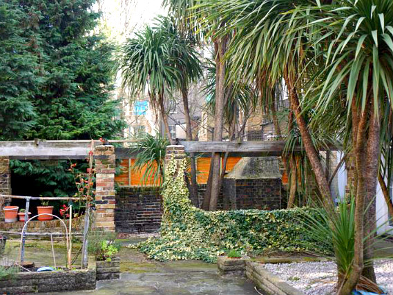 An exterior view