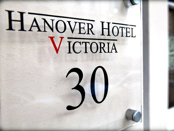 The exterior of Hanover Hotel London