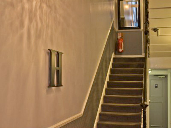 Stairs at Hanover Hotel London