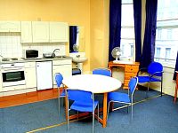 Kitchen facilities at Astor Kensington