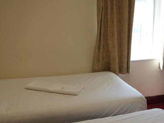 A typical twin room