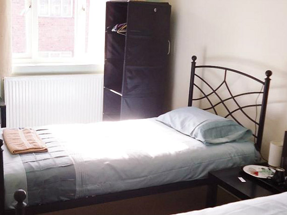 A typical twin room