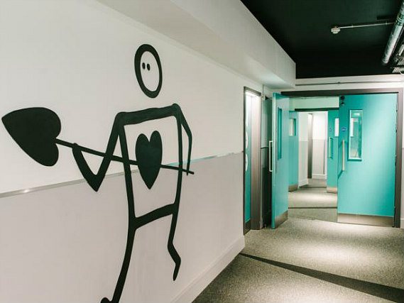 The hallway at Generator London