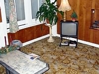 The lounge at the Mowbray Court Hotel