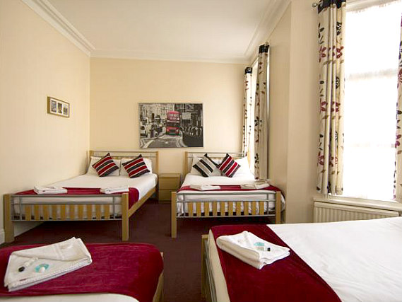 A typical family room at Royal London Hotel