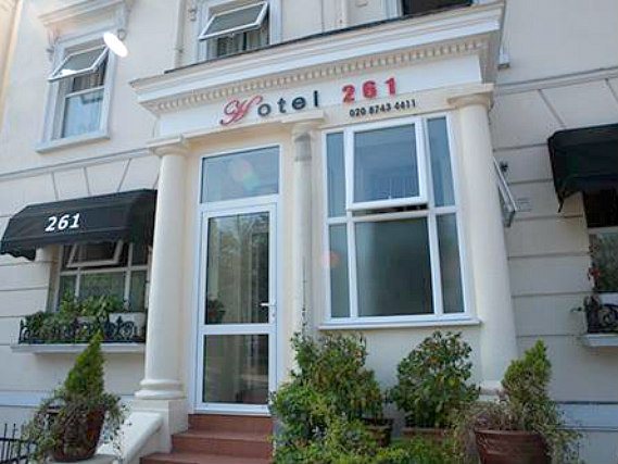 The exterior of Hotel 261