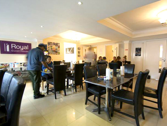 Enjoy breakfast at Royal Guest House