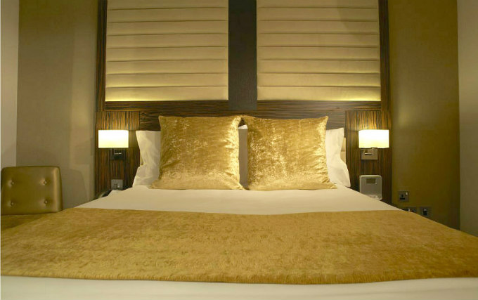 A typical double room at Maitrise Hotel London Maida Vale