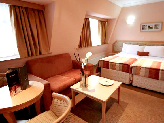 A typical twin room