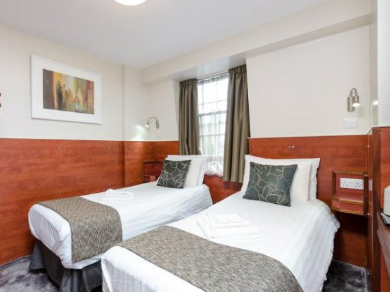 A twin is great for two guests