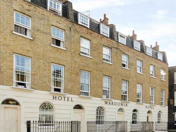 The exterior of Wardonia Hotel