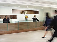 The Reception at Crowne Plaza London Shoreditch