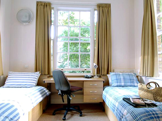 A typical twin room