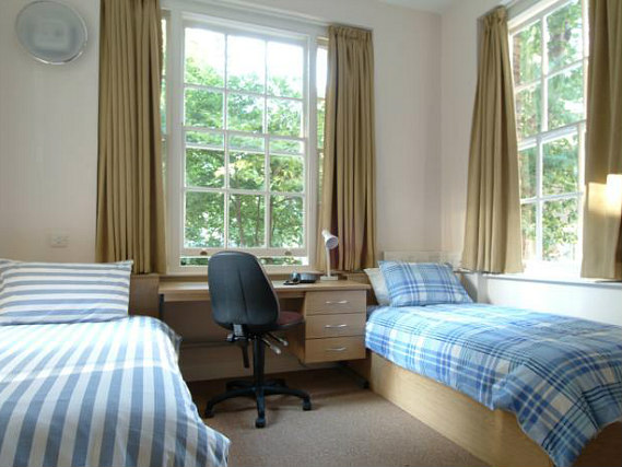 Put up your feet in your room