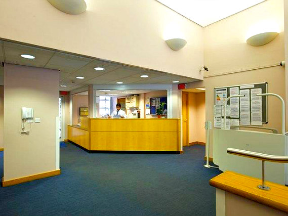 The front desk at Stamford Street Apartment Rooms