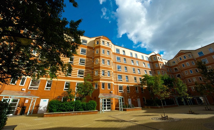 The outside of Stamford Street Apartment Rooms