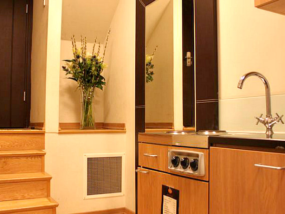 The kitchen facilities