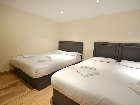 Families and friends will get great value sharing a quad