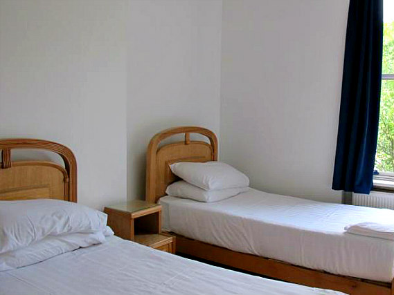 A typical twin room