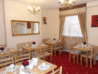 The breakfast room at ABC Hyde Park Hotel