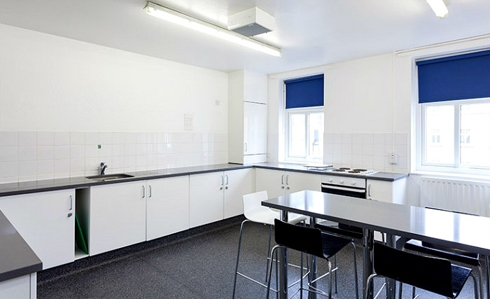The kitchen facilities