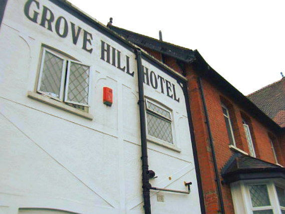 An exterior view of Grove Hill Hotel