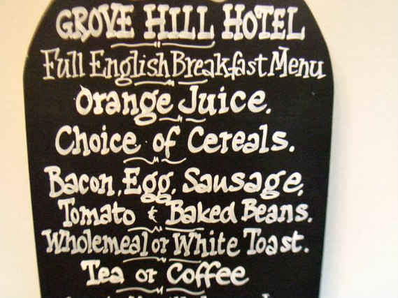 Grove Hill Hotel has breakfast facilities