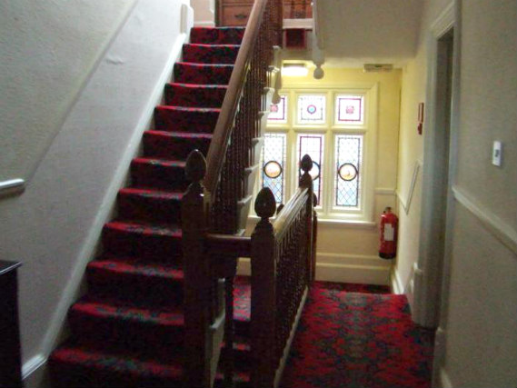 Stairs at Grove Hill Hotel