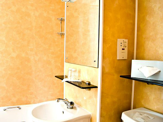 A typical bathroom