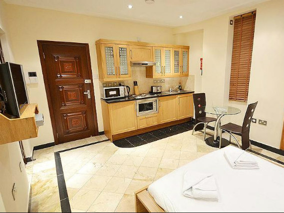 The kitchen facilities