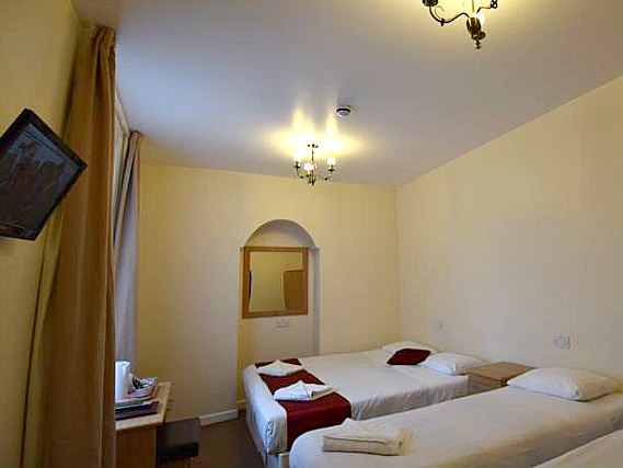 Put up your feet in your room