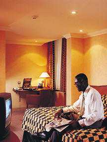 A room at Queensgate Hotel