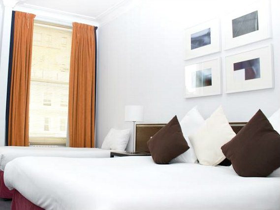 Triple rooms are spacious and ideal for sharing with friends and family