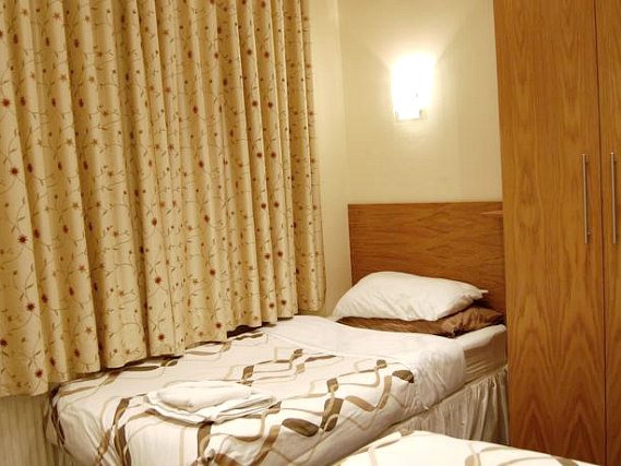A typical twin room