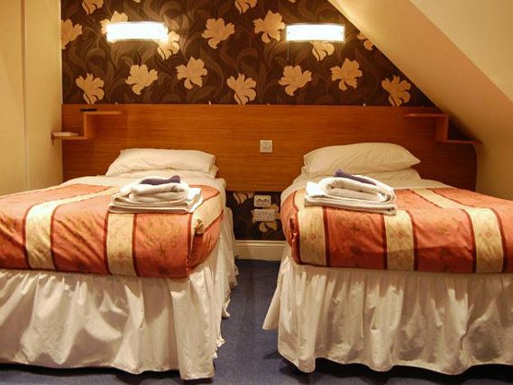 A twin is great for two guests