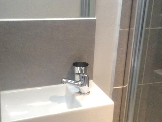 A shared bathroom