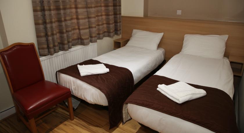 A typical twin room