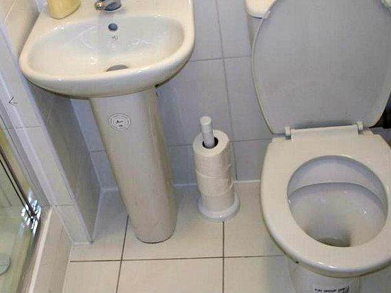 A typical bathroom