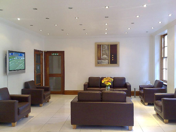 Spend time in the lounge