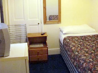 A Single room at Acropolis Hotel
